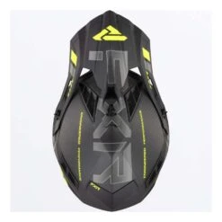 FXR Helium Carbon Helmet W/ D-Ring 19 FXR Helium Carbon Helmet W/ D-Ring -Motorcycle Equipment Store fxr helium carbon helmetw d ring hi viz charcoal 4