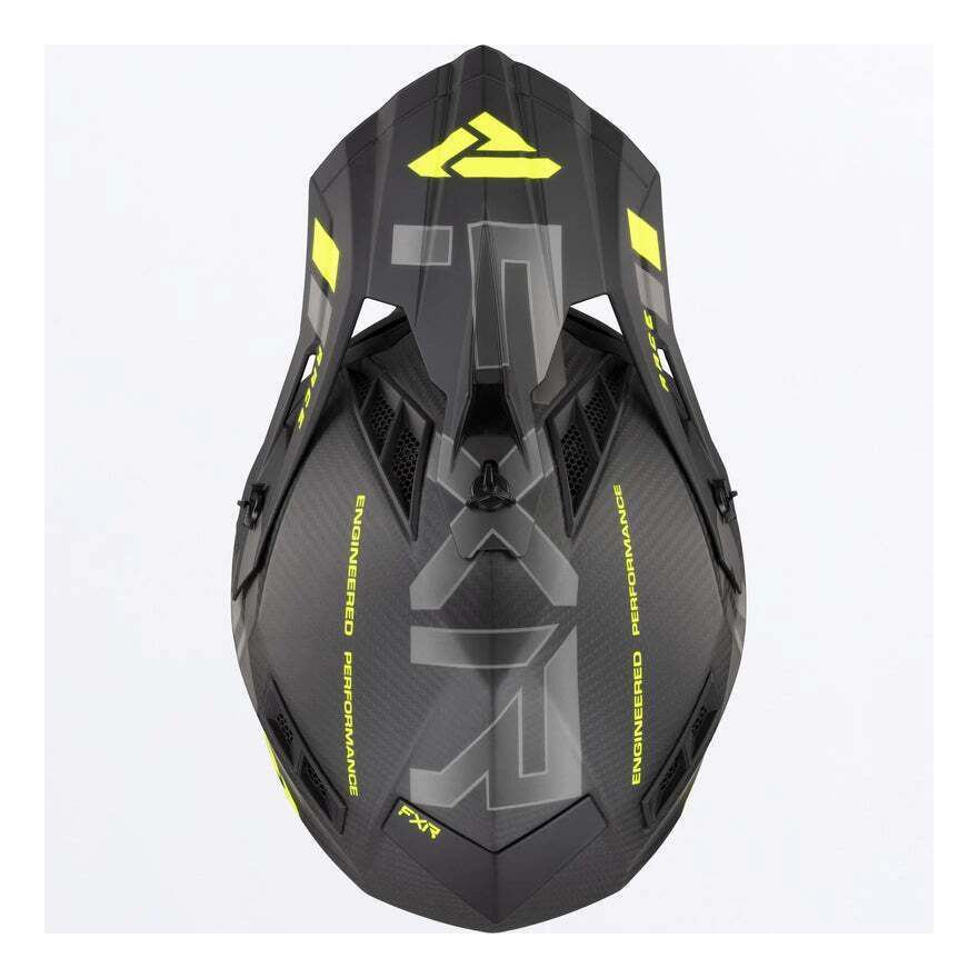 FXR Helium Carbon Helmet W/ D-Ring 10 FXR Helium Carbon Helmet W/ D-Ring - Image 10