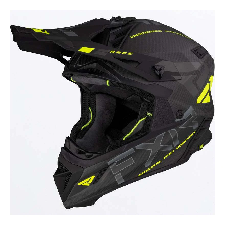 FXR Helium Carbon Helmet W/ D-Ring 6 FXR Helium Carbon Helmet W/ D-Ring - Image 6