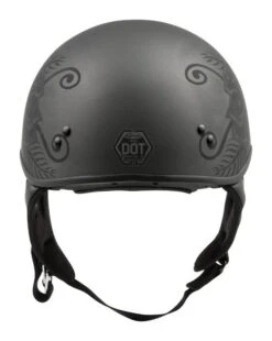 GMax HH65 Devotion Naked Helmet -Motorcycle Equipment Store g max hh65 naked devotion helmet black silver 2