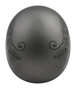 GMax HH65 Devotion Naked Helmet -Motorcycle Equipment Store g max hh65 naked devotion helmet black silver 3