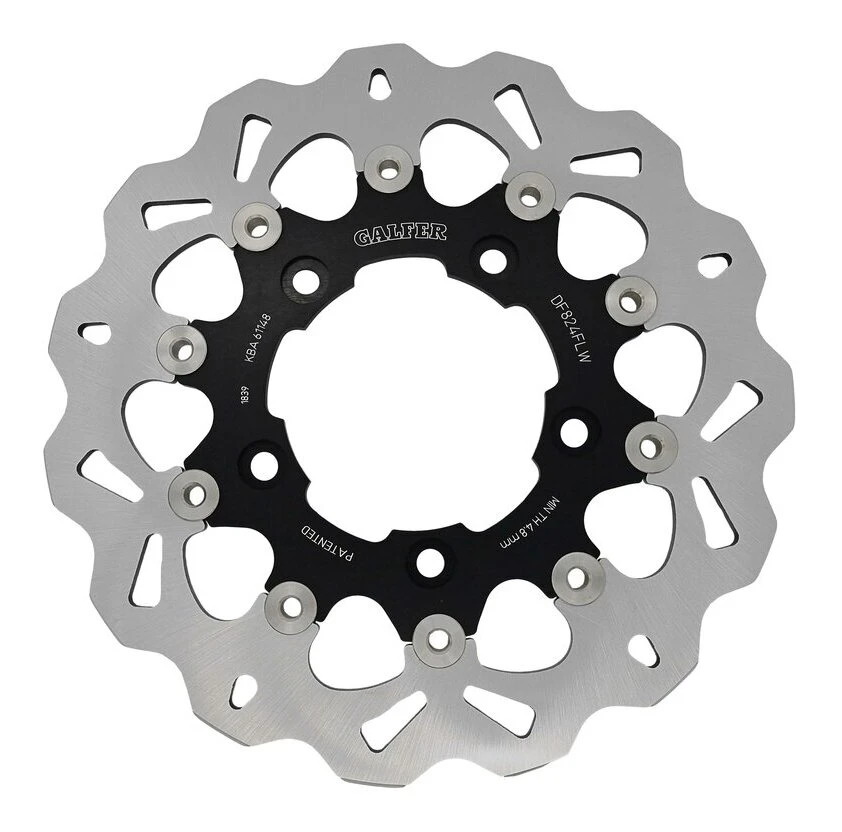 Galfer Wave Floating Rear Brake Rotor For Harley V-Rod 2002-2005 1 Galfer Wave Floating Rear Brake Rotor For Harley V-Rod 2002-2005
