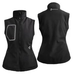 Gerbing 7V Torrid 2.0 Women's Softshell Heated Vest -Motorcycle Equipment Store gerbing7 v torrid20 womens softshell heated vest black 2