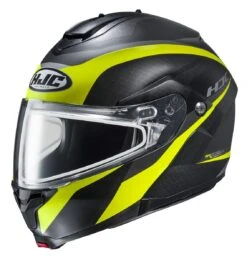 HJC C91SN Taly Dual Lens Helmet 11 HJC C91SN Taly Dual Lens Helmet -Motorcycle Equipment Store hjcc91 sn taly dual lens helmet black grey 5