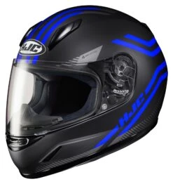 HJC Youth CL-Y Strix Helmet -Motorcycle Equipment Store hjccly strix youth helmet black blue