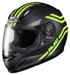 HJC Youth CL-Y Strix Helmet -Motorcycle Equipment Store hjccly strix youth helmet black hi viz