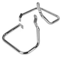 HogWorkz Rear Saddlebag Guards For Harley Softail 2000-2017 -Motorcycle Equipment Store hog workz0017 harley softail rear saddlebag guards 1