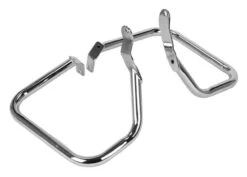 HogWorkz Rear Saddlebag Guards For Harley Softail 2000-2017 -Motorcycle Equipment Store hog workz rear saddlebag guards for harley softail20002017 black 2