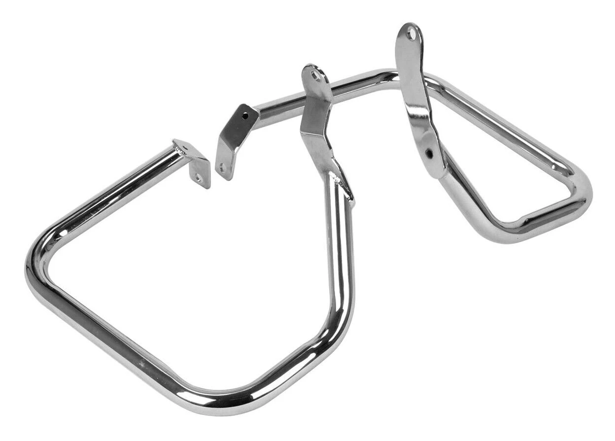 HogWorkz Rear Saddlebag Guards For Harley Softail 2000-2017 - Image 5