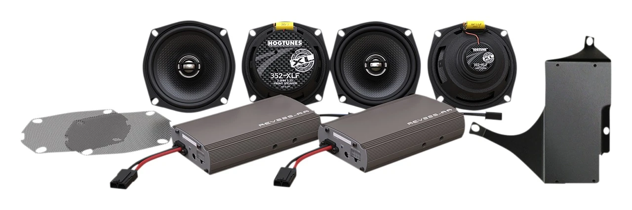 Hogtunes XL Series 450-Watt Amp And Speaker Kit For Harley Road Glide 2011-2013