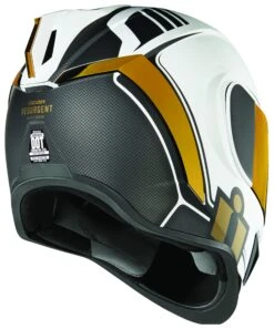 Icon Airform Resurgent Helmet White / 3XL [Open Box] -Motorcycle Equipment Store icon airform resurgent helmet white3 xl open box white 2