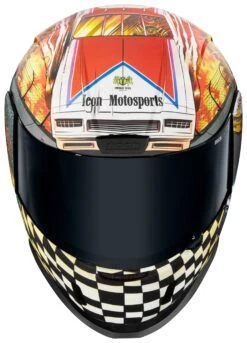 Icon Airform Stroker Helmet -Motorcycle Equipment Store icon airform stroker helmet black 3