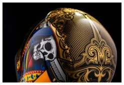 Icon Airform Suicide King Helmet -Motorcycle Equipment Store icon airform suicide king helmet gold 4