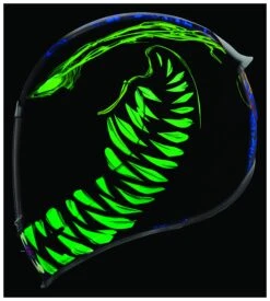 Icon Airframe Pro Soul Food Helmet -Motorcycle Equipment Store icon airframe pro soul food helmet blue 2