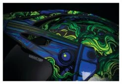 Icon Variant Pro Willy Pete Helmet -Motorcycle Equipment Store icon hlmt vpro willypete blue green 4