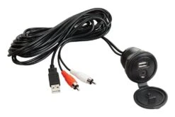 Jensen USB And Auxiliary Input Jack Interface