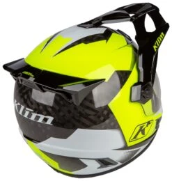 Klim Krios Pro Charger Helmet -Motorcycle Equipment Store klim krios pro charger helmet hi viz 3