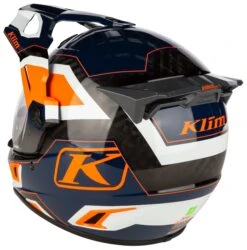 Klim Krios Pro Rally Helmet -Motorcycle Equipment Store klim krios pro rally helmet orange 1