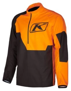 Klim Revolt Pullover Jacket 8 Klim Revolt Pullover Jacket -Motorcycle Equipment Store klim revolt pullover jacket black orange 2