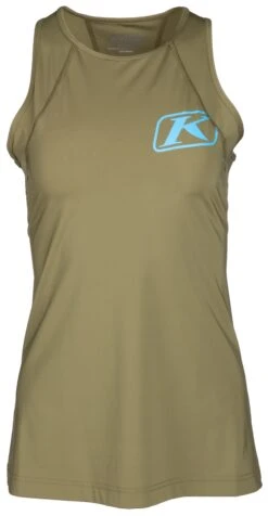 Klim Solstice -1.0 Women's Sleeveless Shirt -Motorcycle Equipment Store klim solstice10 womens sleeveless shirt olive