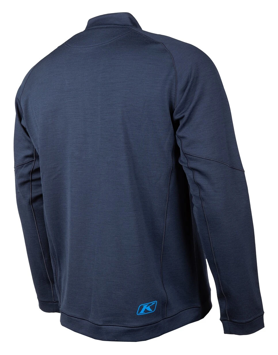 Klim Teton Merino Wool 1/4 Zip Shirt 4 Klim Teton Merino Wool 1/4 Zip Shirt - Image 4