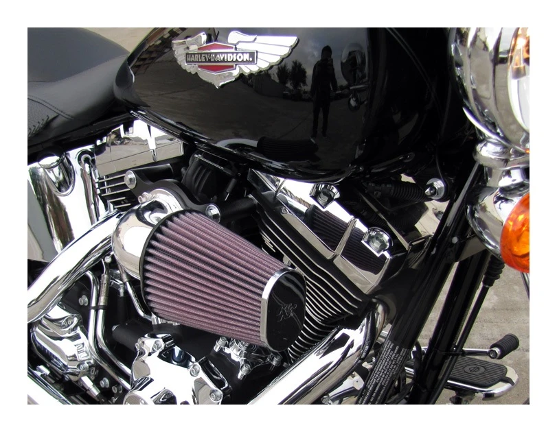 K&N High Flow Air Charger Long Intake Kit For Harley 2001-2017 6 K&N High Flow Air Charger Long Intake Kit For Harley 2001-2017 - Image 6