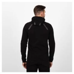 Knox Shield Full Zip Hoody -Motorcycle Equipment Store knox shield full zip hoody black 2
