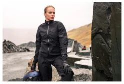 Knox Willow Waterproof Women's Jacket -Motorcycle Equipment Store knox willow waterproof womens jacket black 2