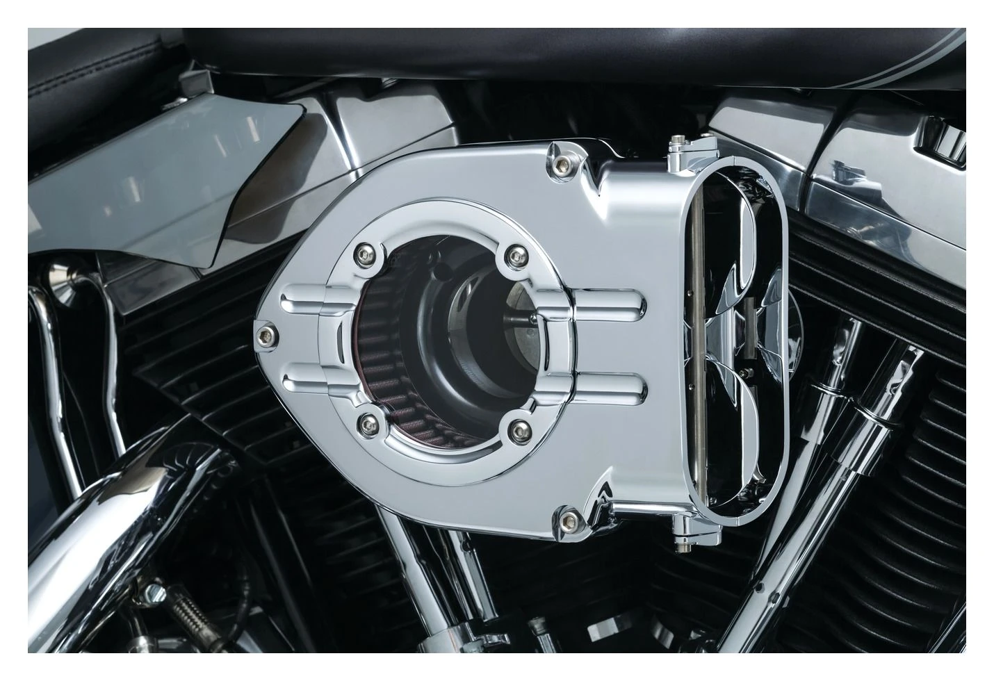 Kuryakyn Clear Trap Door For Hyper Charger Air Cleaner 3 Kuryakyn Clear Trap Door For Hyper Charger Air Cleaner - Image 3