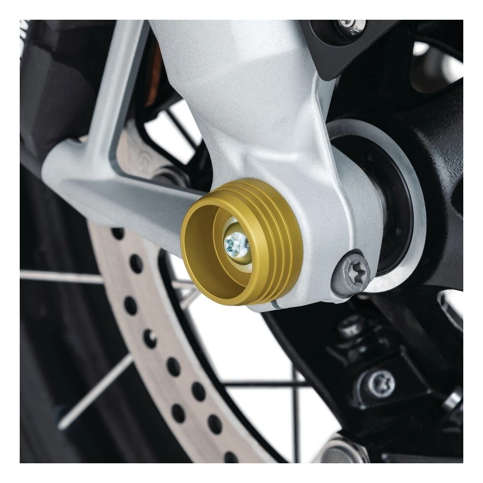 Kuryakyn Lodestar Front Axle Sliders For BMW R1200GS / Adventure / R1200RT / R1250RT 2 Kuryakyn Lodestar Front Axle Sliders For BMW R1200GS / Adventure / R1200RT / R1250RT - Image 2