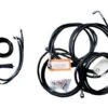 LA Choppers Handlebar Cable Brake Line And Wire Kit For Harley Softail W/ABS 2018-2023 15"-17" Apes F... [Open Box]