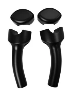 LA Choppers Smooth Handlebar Risers For Harley With 1 1/4" Bars -Motorcycle Equipment Store la choppers risers hefty smooth 10