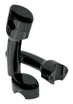 LA Choppers Smooth Handlebar Risers For Harley With 1 1/4" Bars -Motorcycle Equipment Store la choppers risers hefty smooth 8