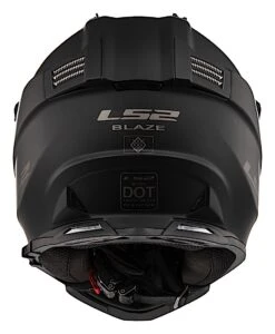 LS2 Blaze Helmet -Motorcycle Equipment Store ls2 blaze helmet matte black 2