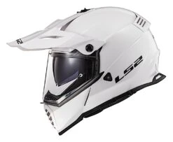 LS2 Blaze Helmet -Motorcycle Equipment Store ls2 blaze helmet white 1
