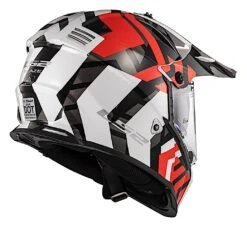 LS2 Blaze Xtreme Helmet 8 LS2 Blaze Xtreme Helmet -Motorcycle Equipment Store ls2 blaze xtreme helmet red black white 2