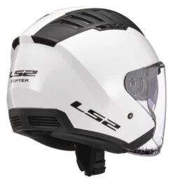 LS2 Copter Helmet - Solid 19 LS2 Copter Helmet - Solid -Motorcycle Equipment Store ls2 copter helmet solid white 4