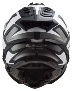 LS2 Explorer Alter Helmet -Motorcycle Equipment Store ls2 explorer alter helmet black white 3