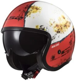 LS2 Spitfire Rust Helmet