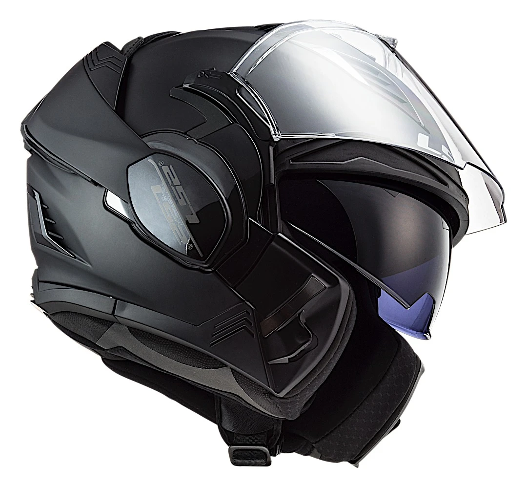LS2 Valiant II Blackout Helmet 2 LS2 Valiant II Blackout Helmet - Image 2