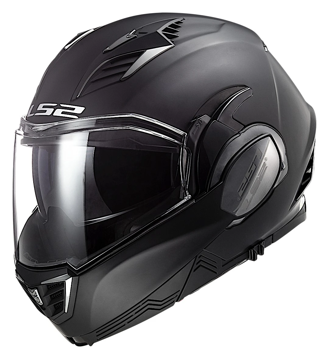LS2 Valiant II Blackout Helmet 1 LS2 Valiant II Blackout Helmet