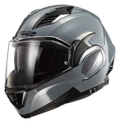 LS2 Valiant II Helmet 7 LS2 Valiant II Helmet -Motorcycle Equipment Store ls2 valiant ii helmet grey