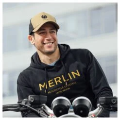 Merlin Burford Core Trucker Hat -Motorcycle Equipment Store merlin burford core trucker hat 4