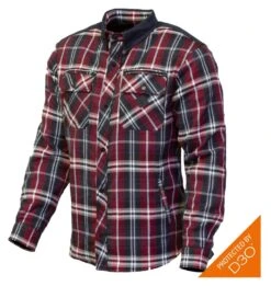Merlin Hendrix Riding Shirt -Motorcycle Equipment Store merlin hendrix riding shirt red navy 1