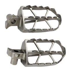 Moose Racing ND Series Footpegs Suzuki RMZ 250 / RMZ 450 2010-2023 1/2" Offset [Open Box]