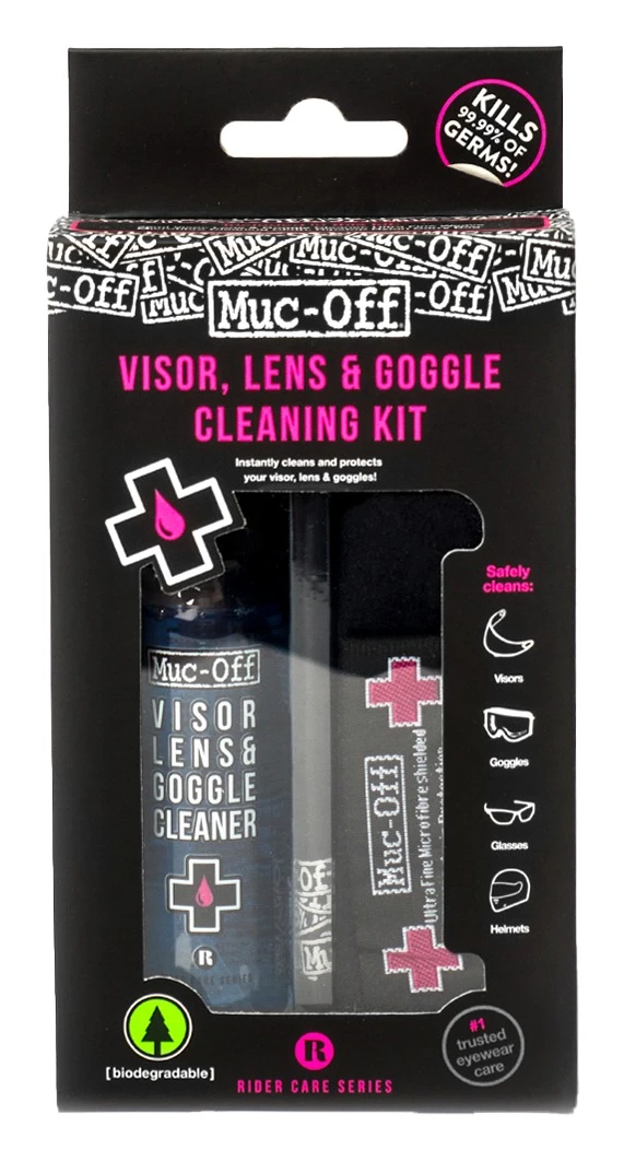 Muc-Off Visor, Lens & Goggle Cleaning Kit 1 Muc-Off Visor, Lens & Goggle Cleaning Kit