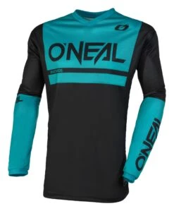 O'Neal Element Threat Air Jersey -Motorcycle Equipment Store o neal element threat air jersey black teal