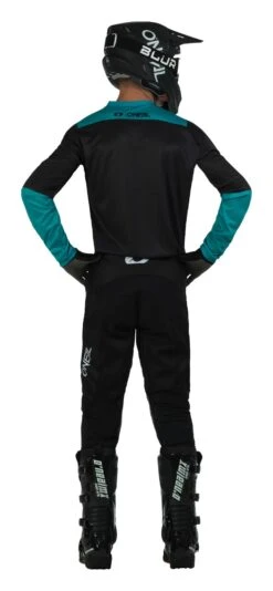 O'Neal Element Threat Air Jersey -Motorcycle Equipment Store o neal element threat air jersey black teal 3