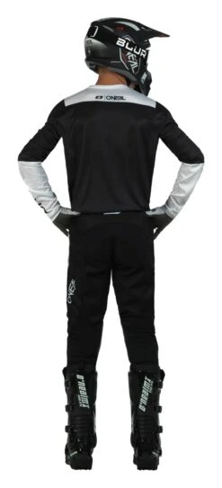 O'Neal Element Threat Air Jersey -Motorcycle Equipment Store o neal element threat air jersey black white 3