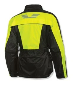Olympia New Horizon Rain Jacket -Motorcycle Equipment Store olympia new horizon rain jacket black neon yellow 1